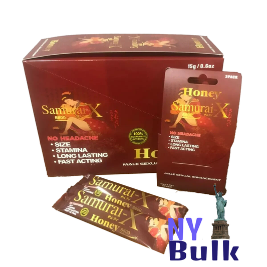 Honey Samurai X Packs (2 Satchets Per) - NY Bulk