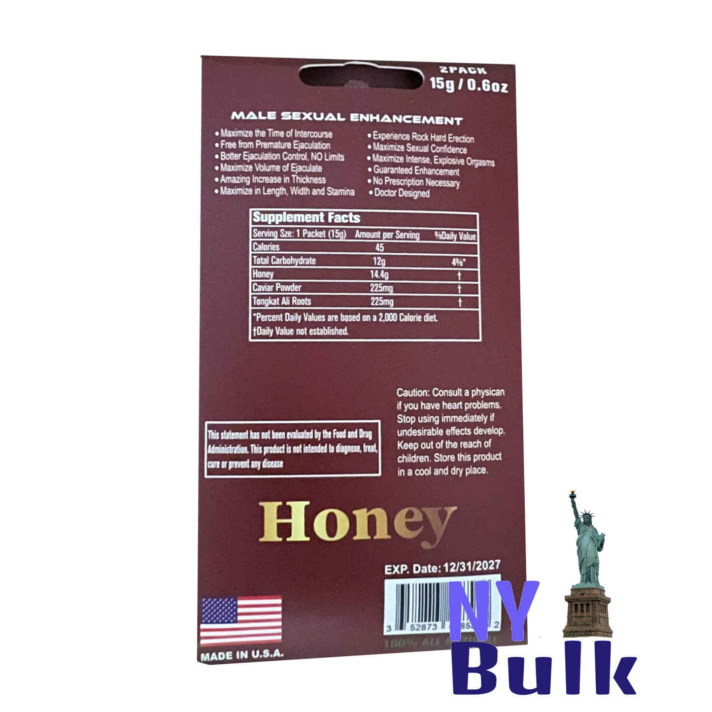 Honey Samurai X Packs (2 Satchets Per) - NY Bulk